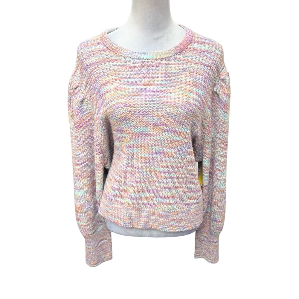 Ophelia Roe. Purple Stripe Sweater / Size: 2X / Item# 1-24601